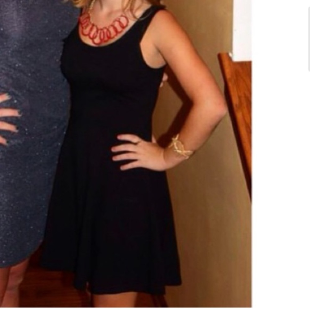 EXPRESS simple Black dress